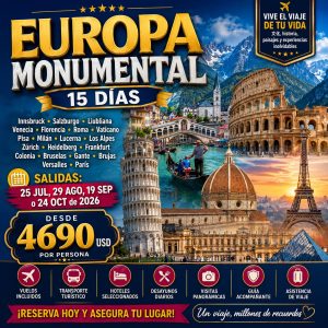 Europa Monumental 16 días
