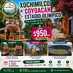 Xochimilco Salidas diarias